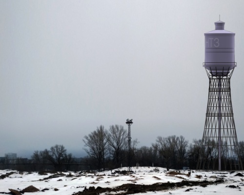 В Днепре блогер нашел остатки забытой водонапорной башни